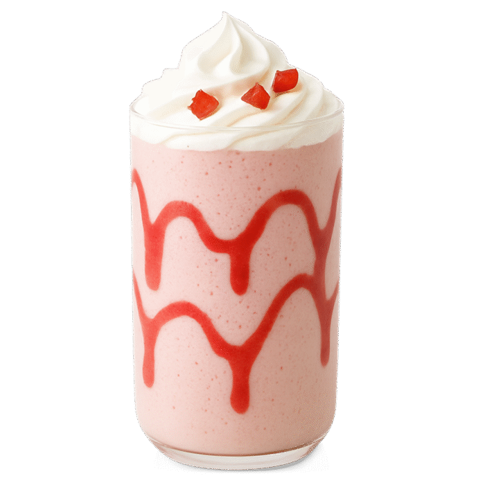 MILKSHAKE STRAWBERRY - Görsel 1