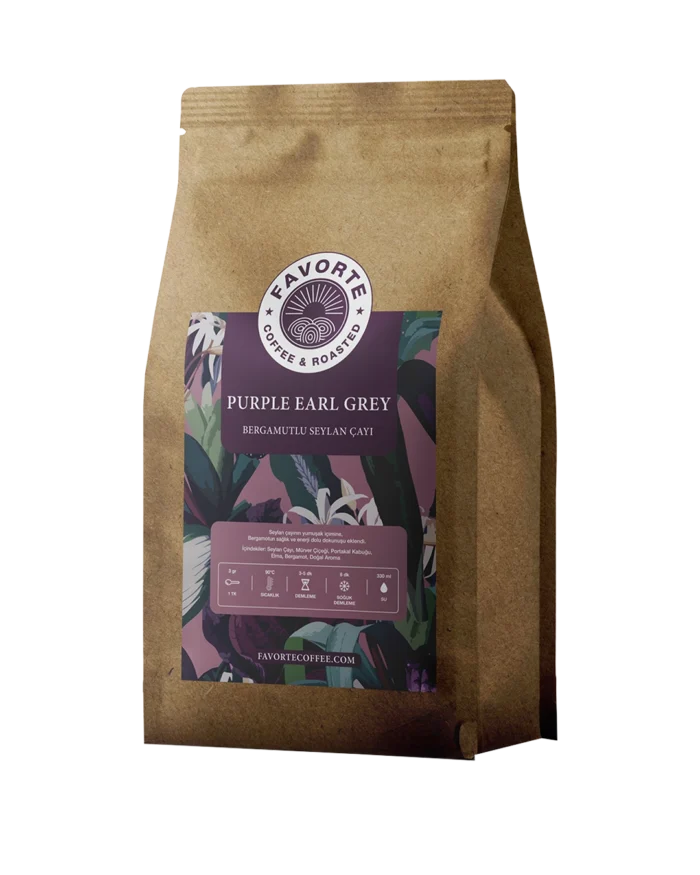 Purple Earl Grey Tea - Görsel 1